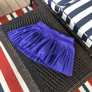 LULULEMON Ladies Purple Pleated 12” Performance Skirt/Skort - Size 4